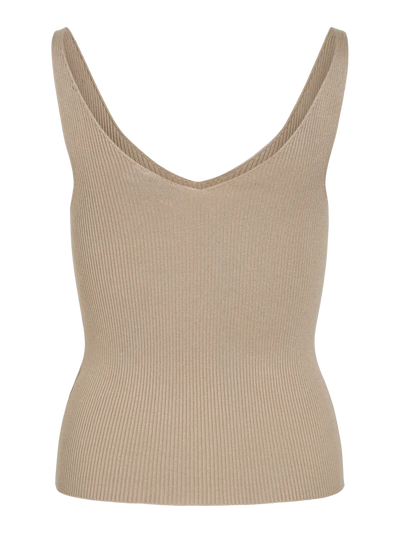 Elevated Knit Cami Taupe