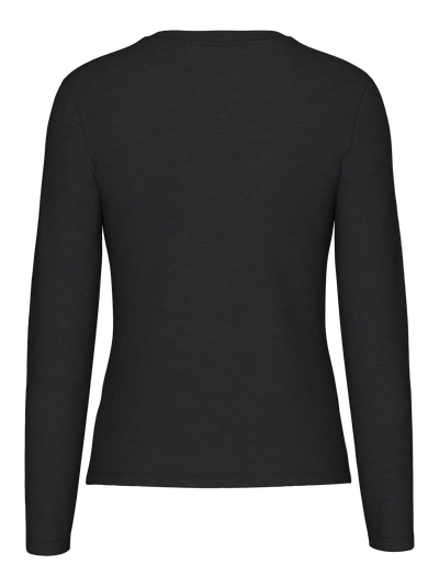 Maria Long Sleeve Tee Black