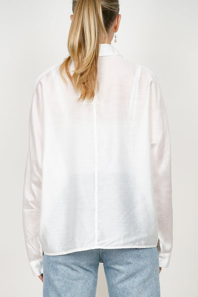 Sweewe Sheer White Blouse