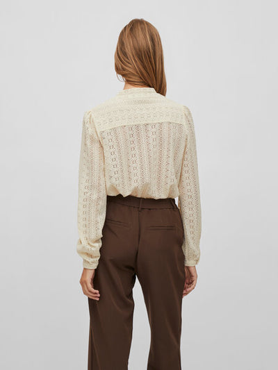 Vichikka Lace Blouse Ecru