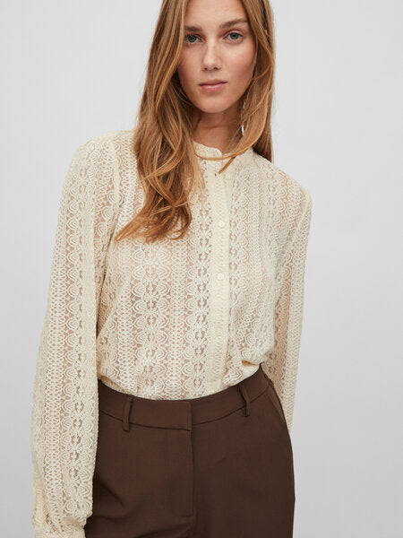 Vichikka Lace Blouse Ecru