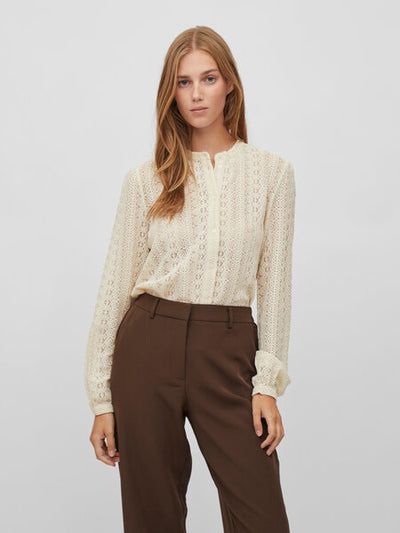 Vichikka Lace Blouse Ecru