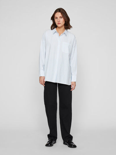 Darma Blue Stripe Blouse