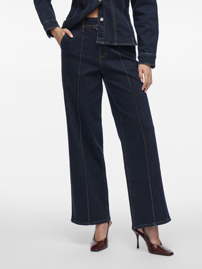 Belted Jeans