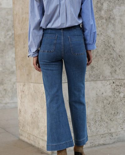 Oraje Pocket Front Jeans Light Blue