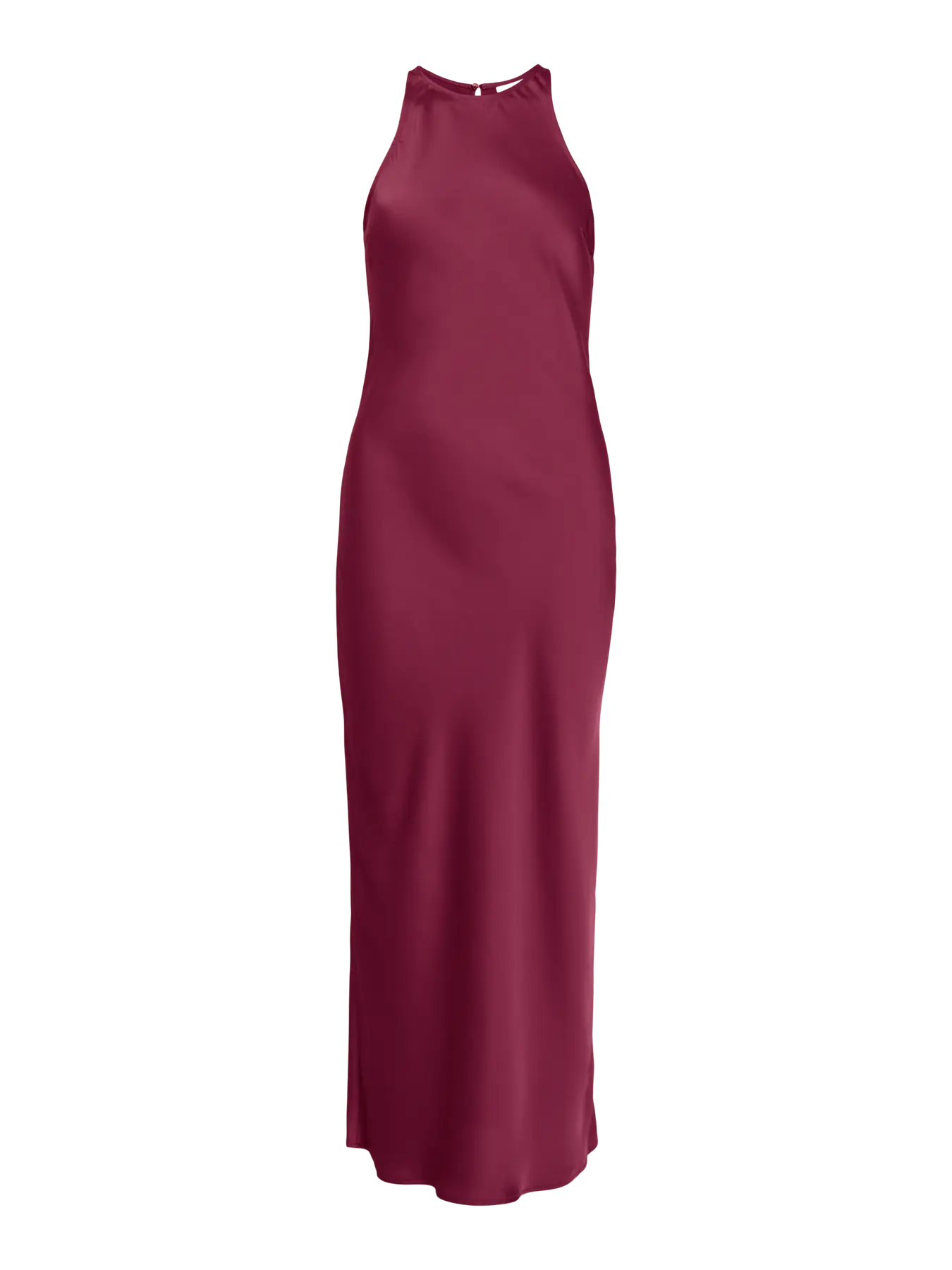 Viellette Satin Dress Red