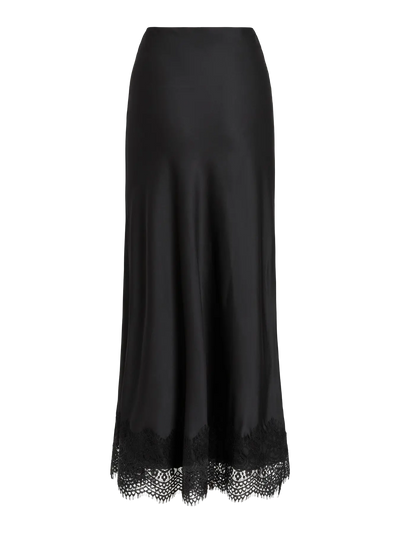 Viellette Lace Skirt Black