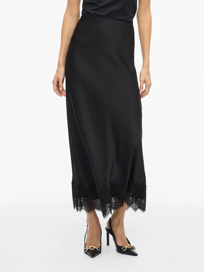 Viellette Lace Skirt Black