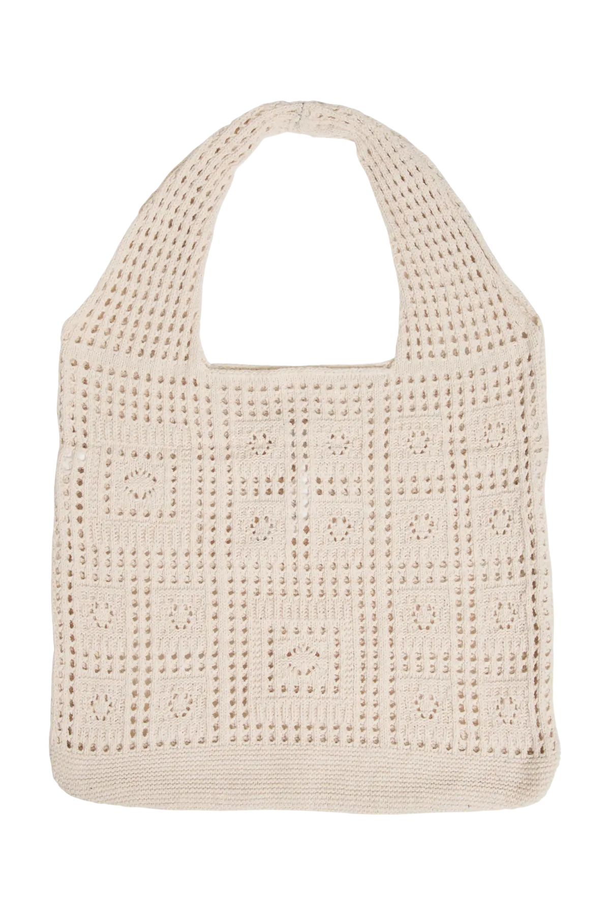 knit Bag Cream