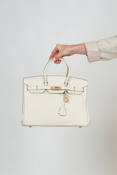B35cm Togo Leather Bag