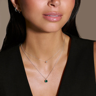 Mini Knot Fine Collar Necklace