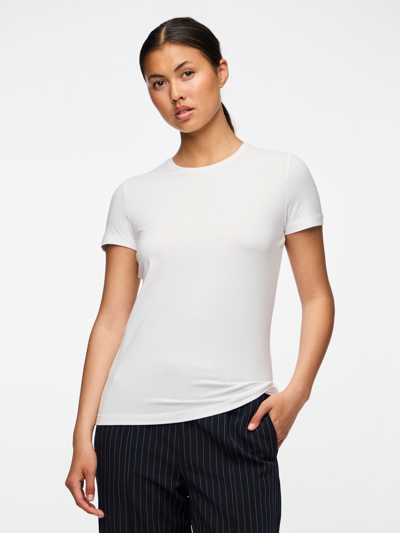 Stretch Crew Neck Tee