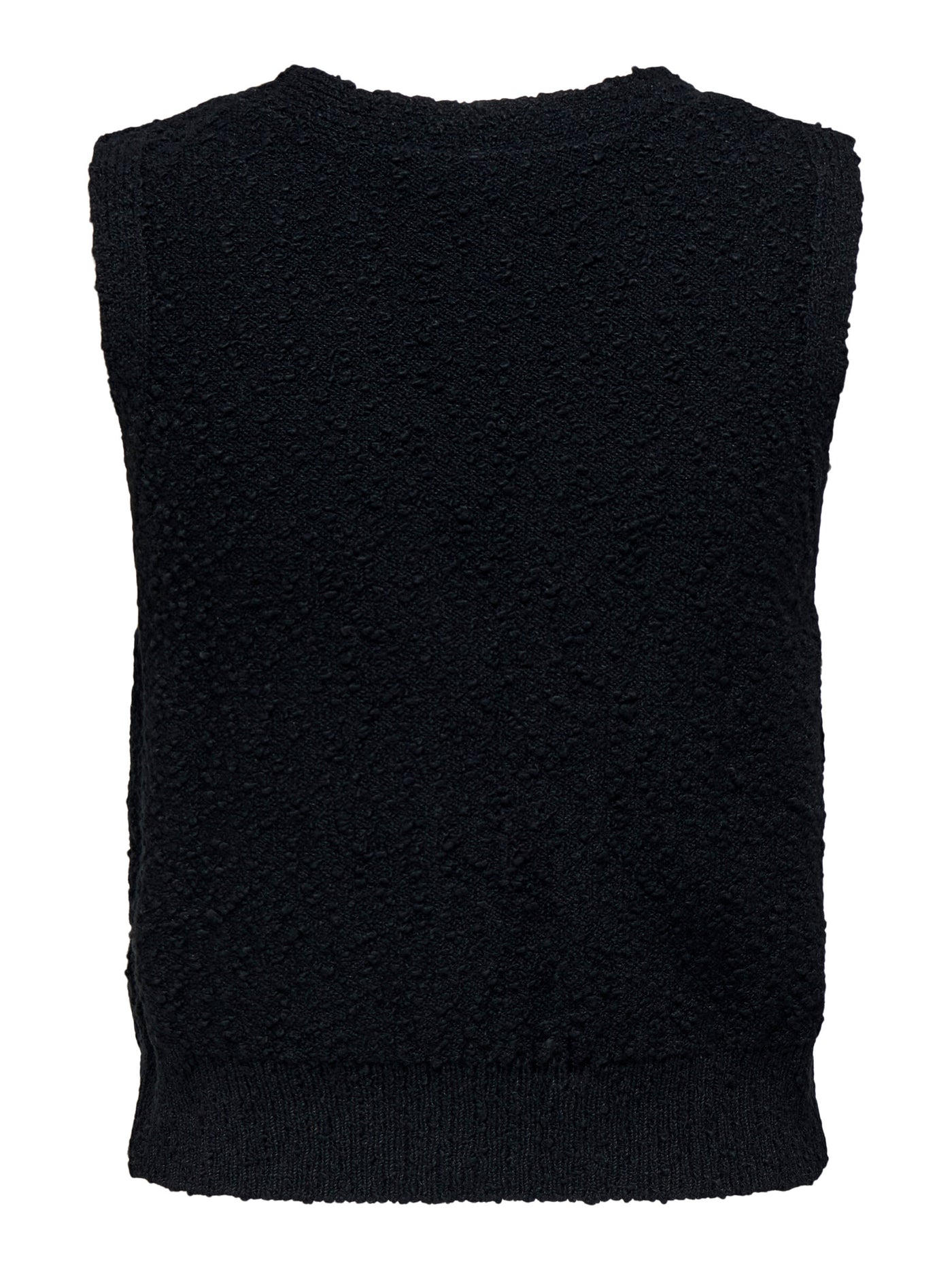Boucle Tank Top Black