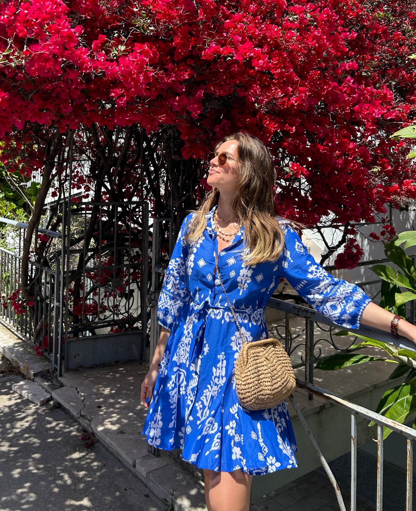 Bianca Dress Blue