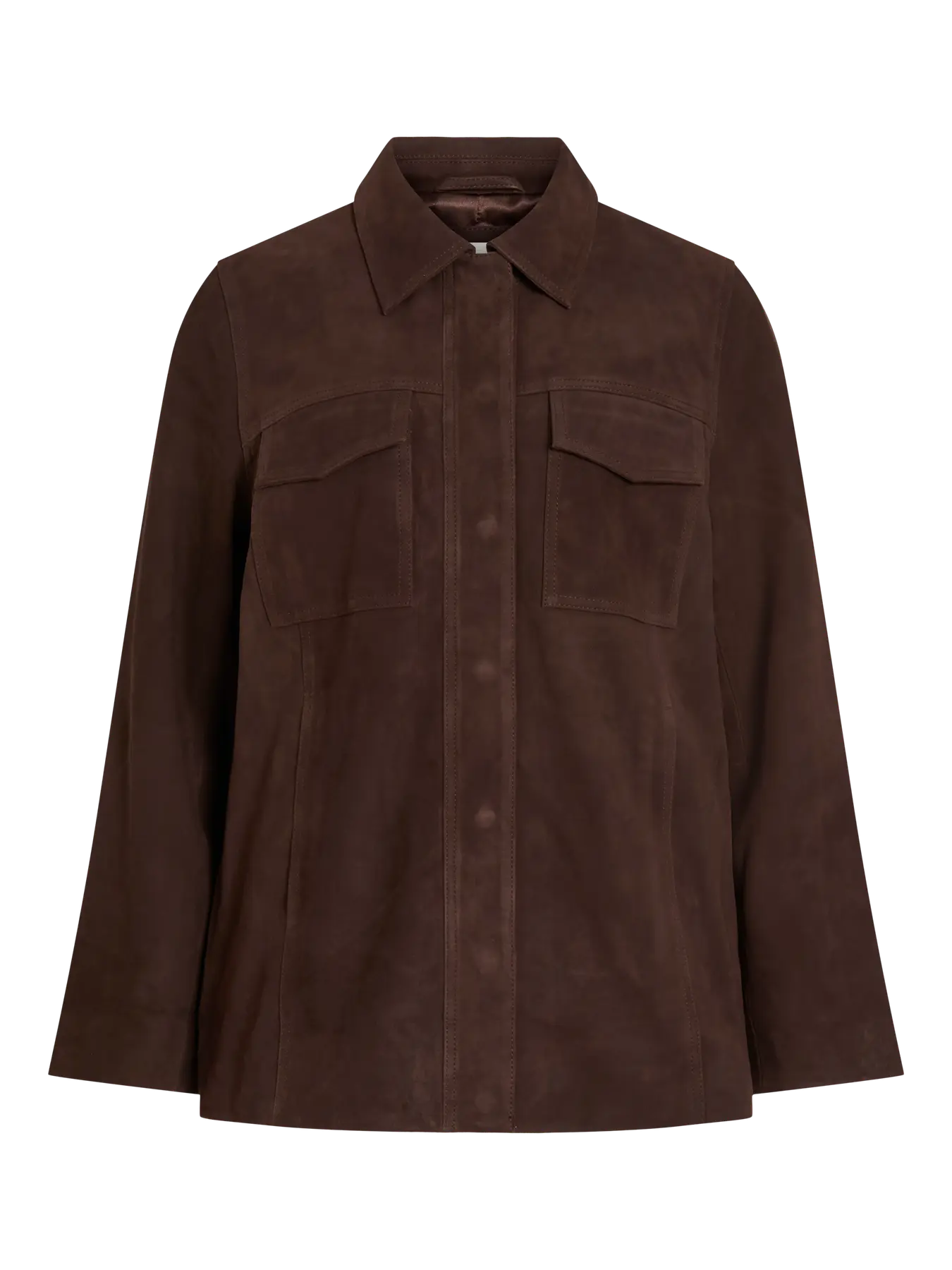 Genuine Suede Chocolate Shirt/Jacket