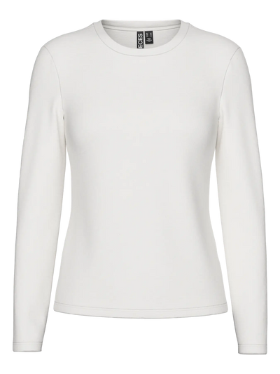 Maria Long Sleeve Tee White