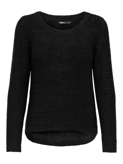 Geena Long Sleeve Jumper Black