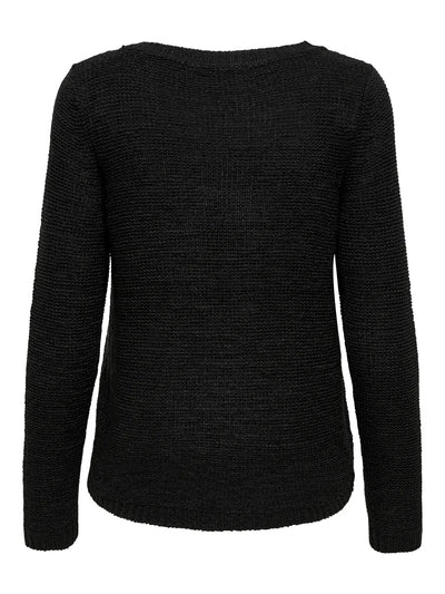 Geena Long Sleeve Jumper Black
