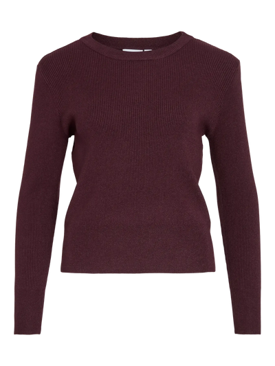 Kate Slimline Jumper Claret
