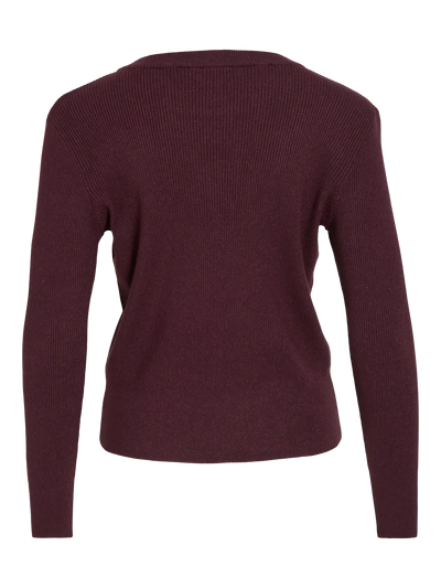 Kate Slimline Jumper Claret