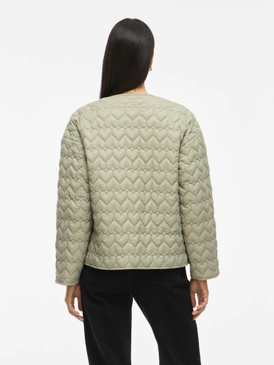 Quilted Jacket Sage Green