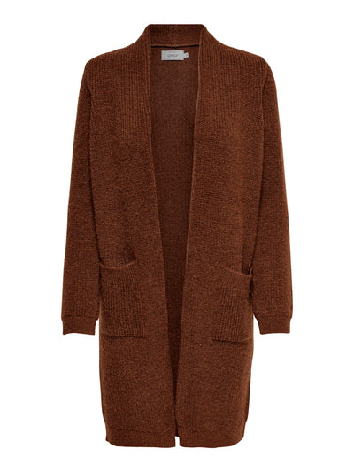 Long Cardi Chocolate