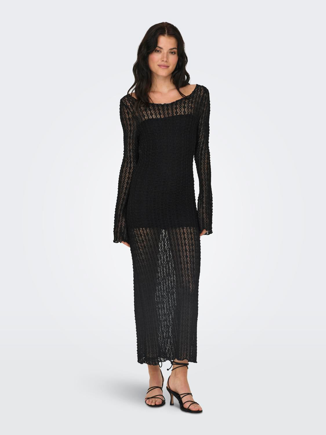 Twinky Lace Dress Black