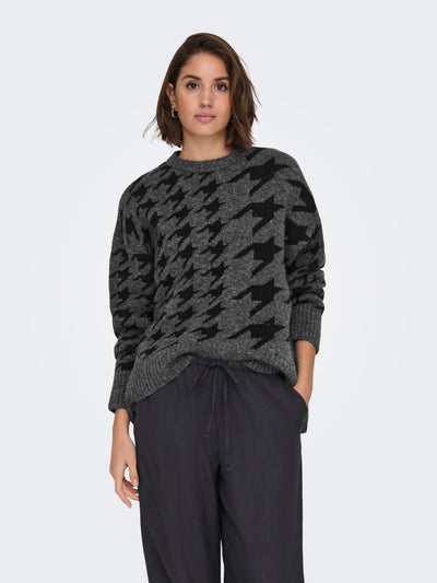 Houndstooth Jumper