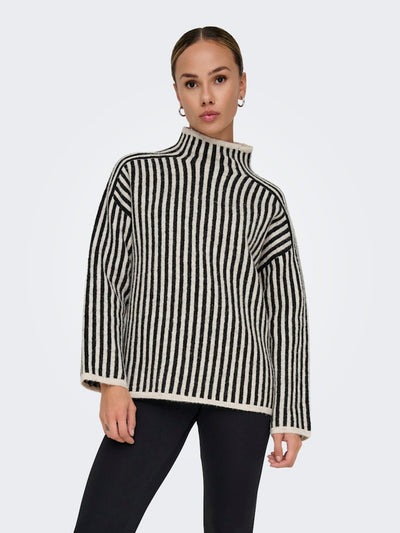 Vertical Stripe Jumper