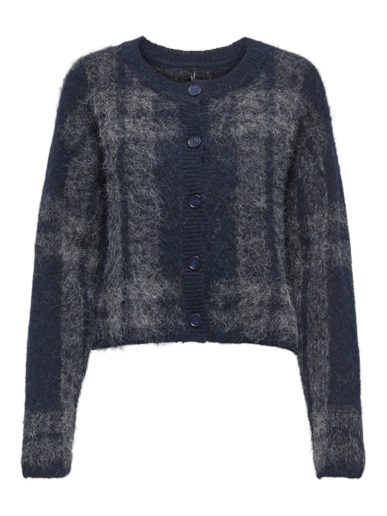 Tartan Cardigan Night Sky