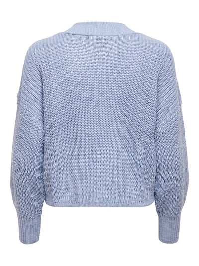 Cropped Cardi Sky Blue
