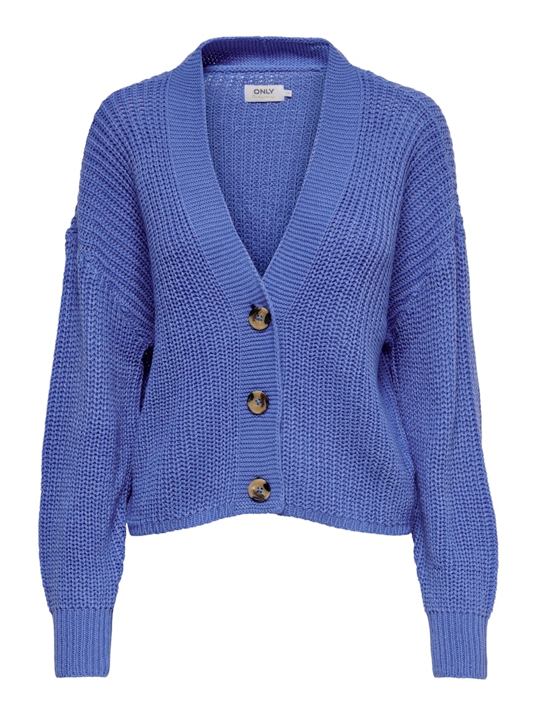 Cropped Cardi Vibrant Blue