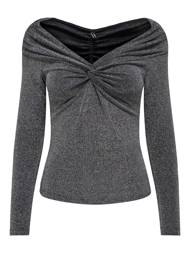 Queen Long Sleeve Top Silver