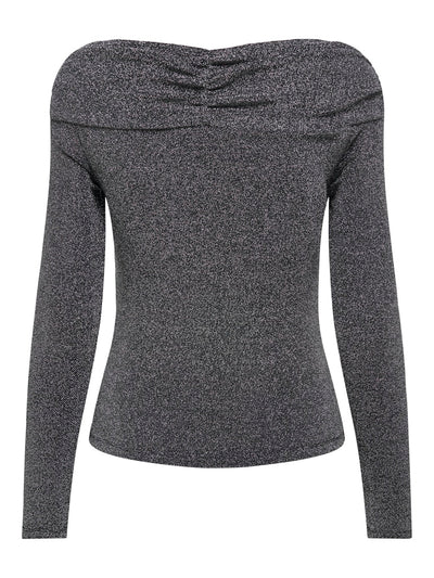 Queen Long Sleeve Top Silver