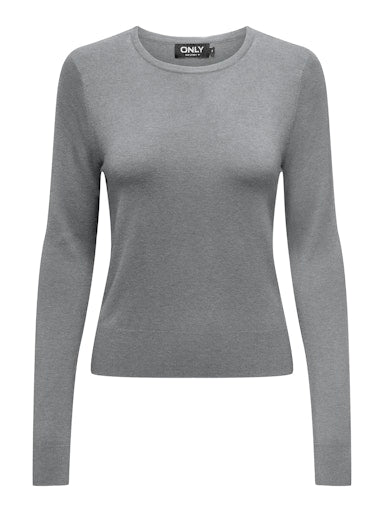 venice crew neck jumper grey