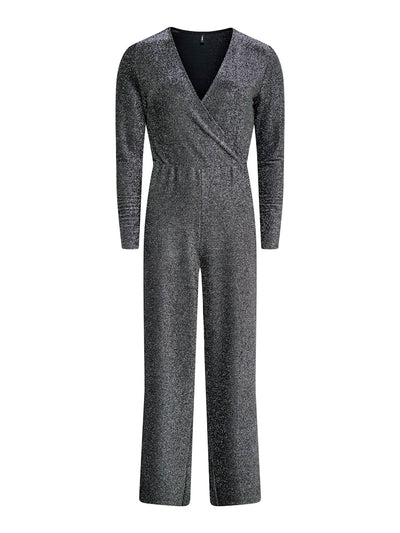 Rich Sparkle Jumpsuit Silver