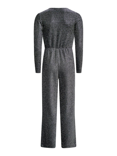 Rich Sparkle Jumpsuit Silver