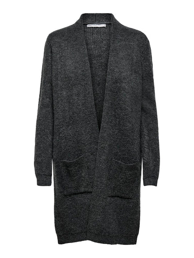 Long Cardi Charcoal