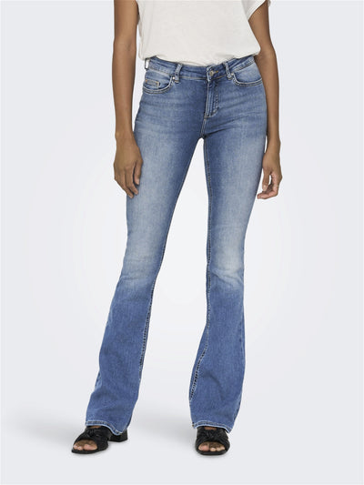 Blush Flair Jeans - Blue 32 Leg