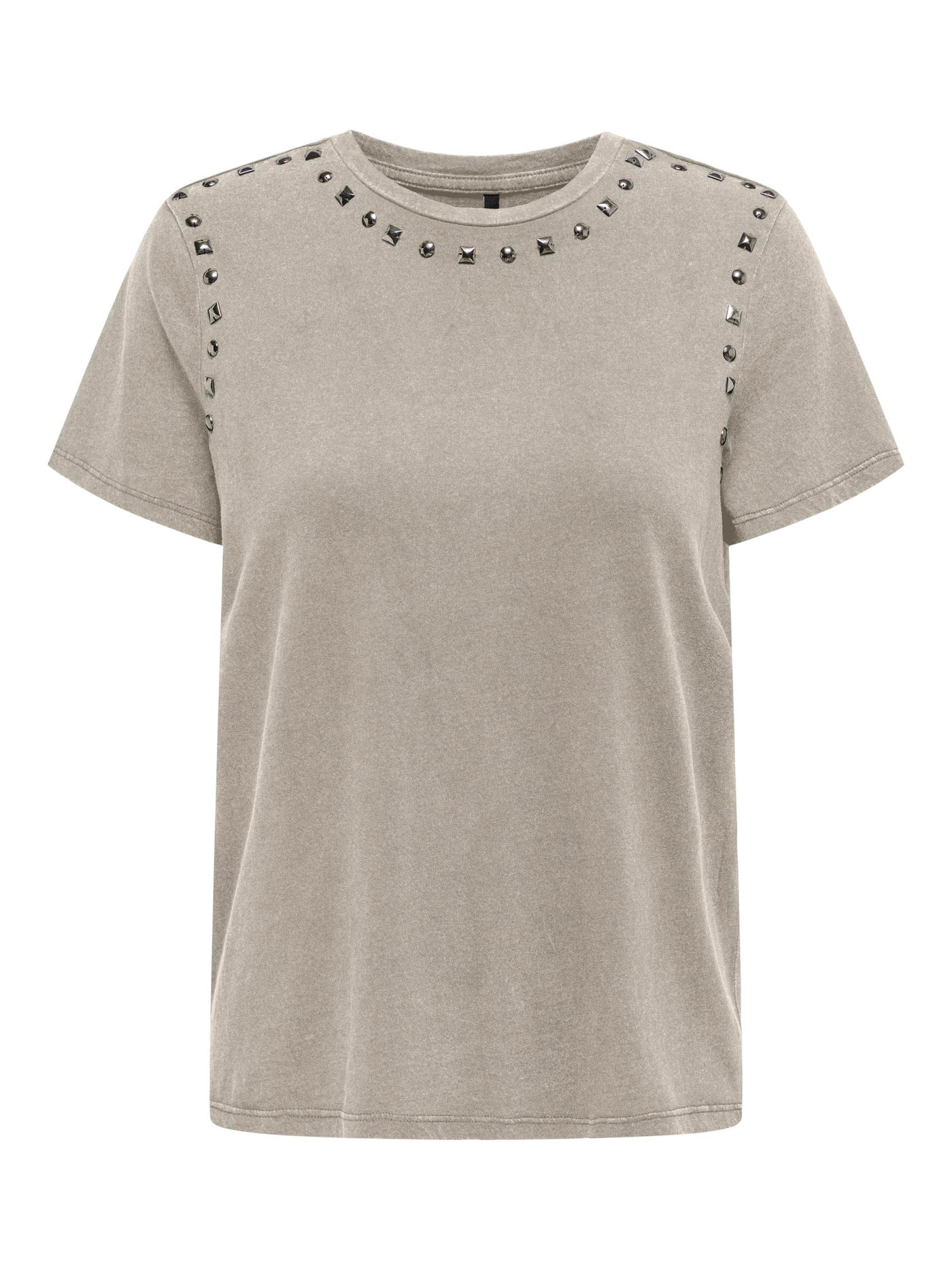 Lucy Stud Tee Cream