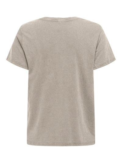 Lucy Stud Tee Cream