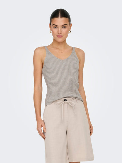 Maia Knit Cami Beige