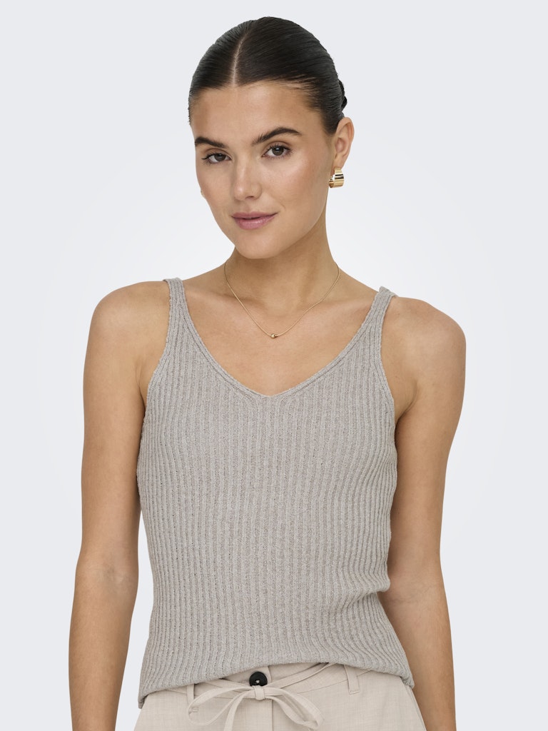 Maia Knit Cami Beige