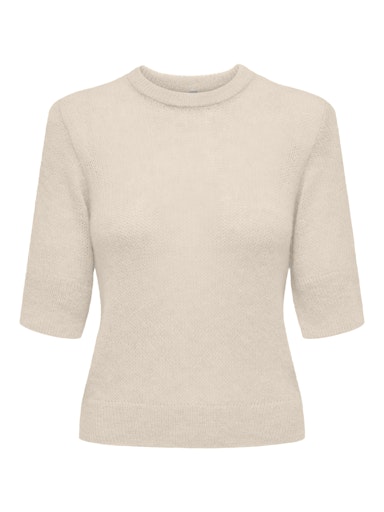 Kristy Short Sleeve O-Neck Cream