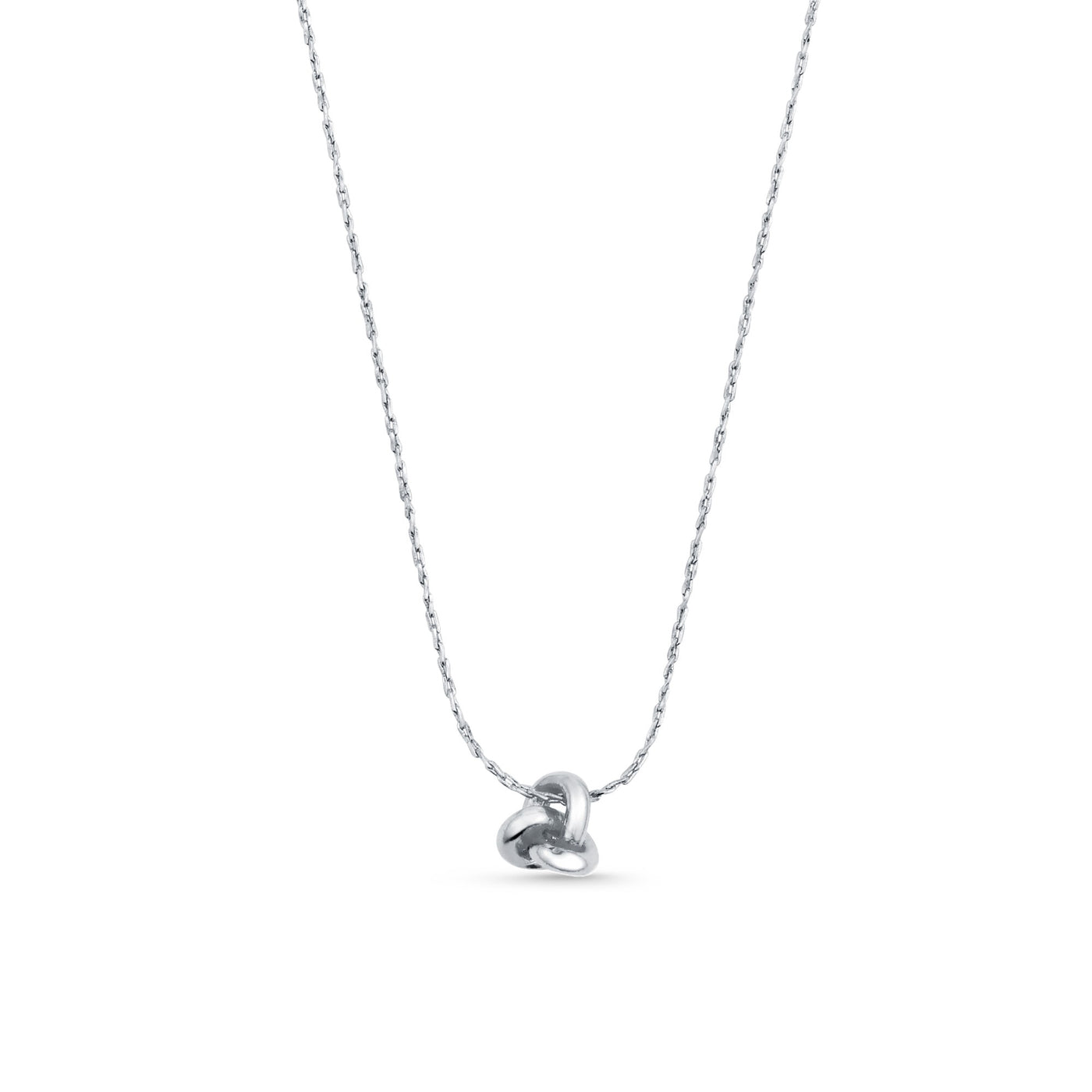 Mini Knot Fine Collar Necklace