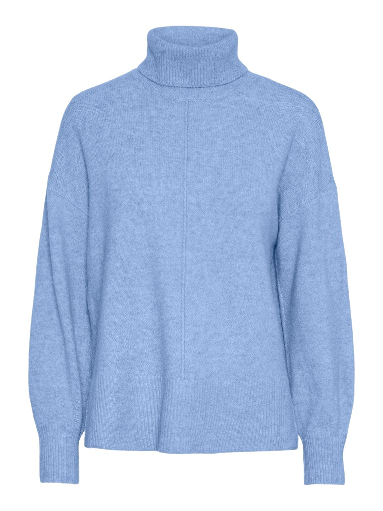 Malou Roll Neck Blue