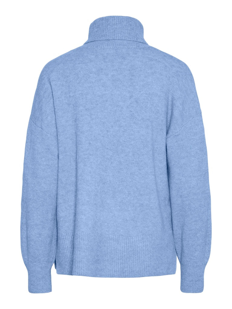 Malou Roll Neck Blue