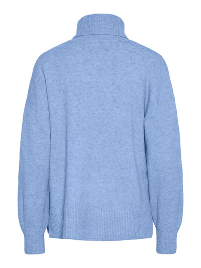 Malou Roll Neck Blue