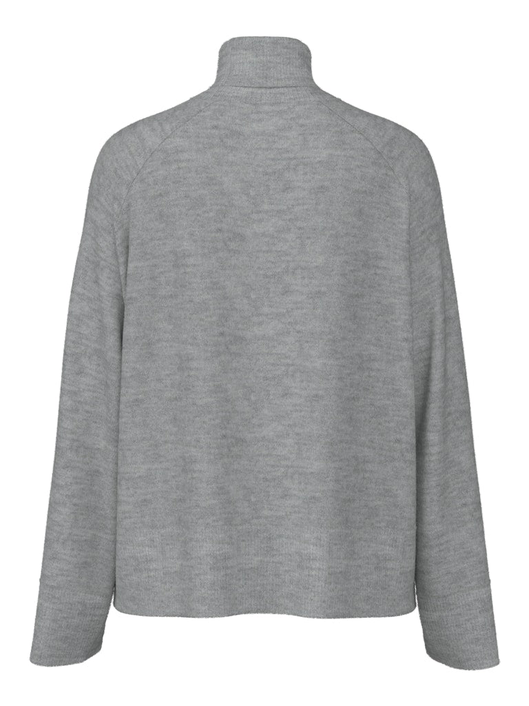 Sia Roll Neck Jumper Grey