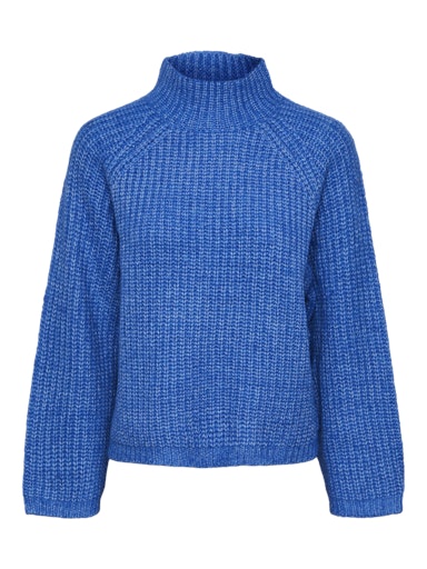 Nell Roll Neck Jumper Blue